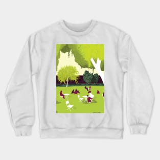 Reading in the Park Crewneck Sweatshirt